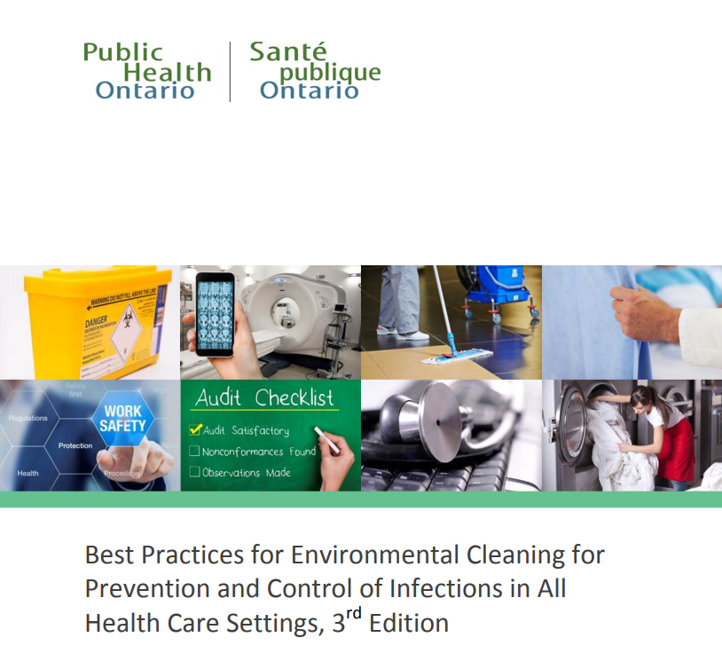 Best Practices For Environmental Cleaning For Prevention And Control Of Infections